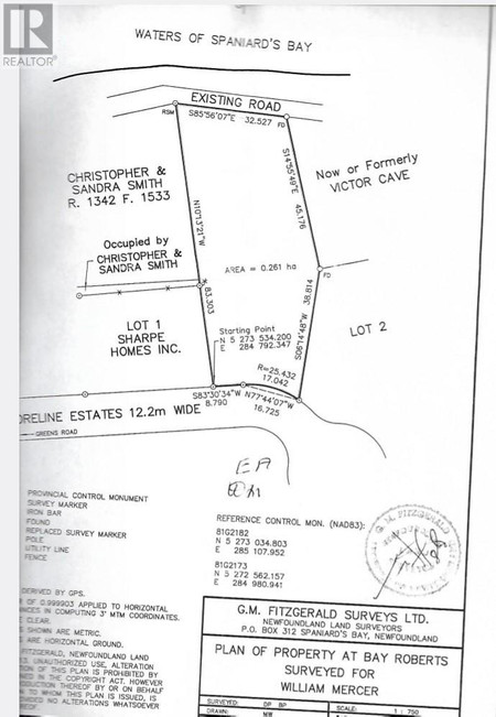 0 Shoreline Estates, Bay Roberts