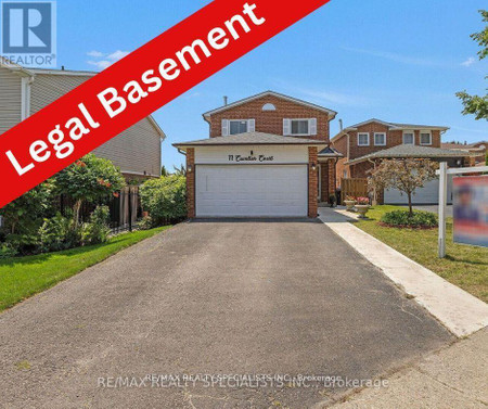 11 Cavalier Court, Brampton