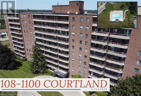 1100 Courtland Avenue E Unit 108, Kitchener