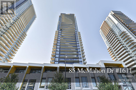 1611 85 Mcmahon Drive, Toronto