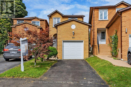 38 Rejane Crescent, Vaughan Crestwood Springfarm Yorkhill