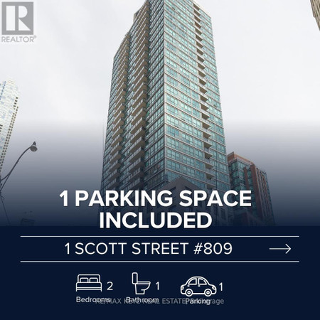 809 1 Scott Street, Toronto Waterfront Communities