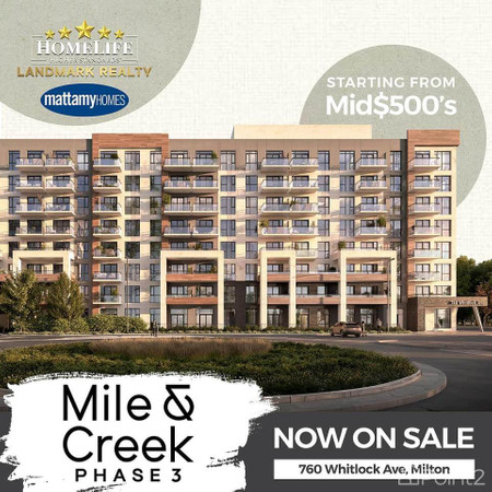 Mile Amp Creek 3 Has Officially Launched To Milton, Milton