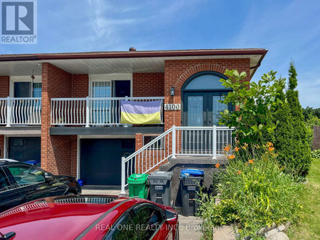 Upper 4100 Dunmow Crescent, Mississauga